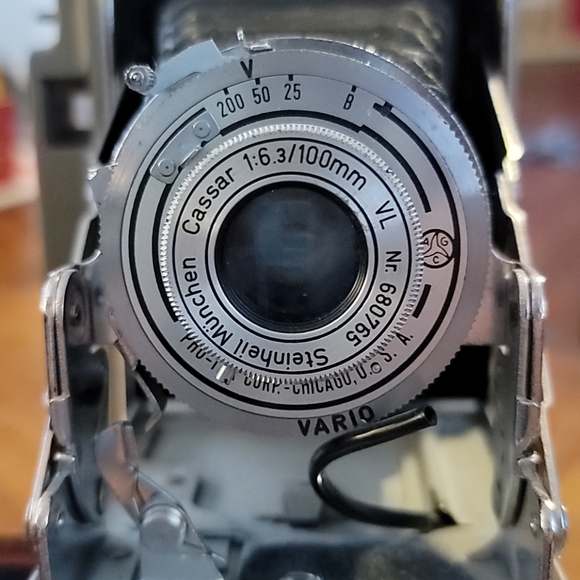 Foldex Vintage Land Camera manual and case